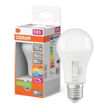 LED prigušivačka žarulja CLASSIC A60 E27/10,5W/230V 2700/3000/4000/6500K - Osram