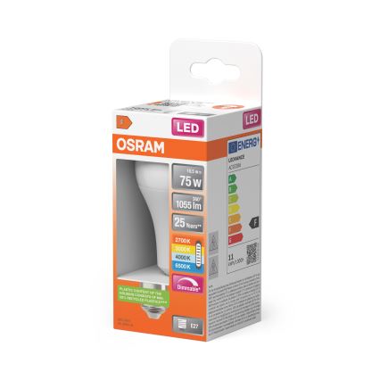 LED prigušivačka žarulja CLASSIC A60 E27/10,5W/230V 2700/3000/4000/6500K - Osram
