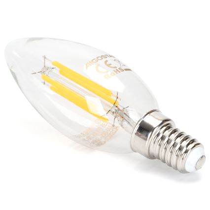 LED prigušivačka žarulja FILAMENT C35 E14/4W/230V 2700K - Aigostar