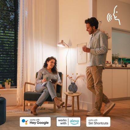 LED RGB prigušiva žarulja Philips SMART P45 E14/4,9W/230V 2200-6500K CRI 90