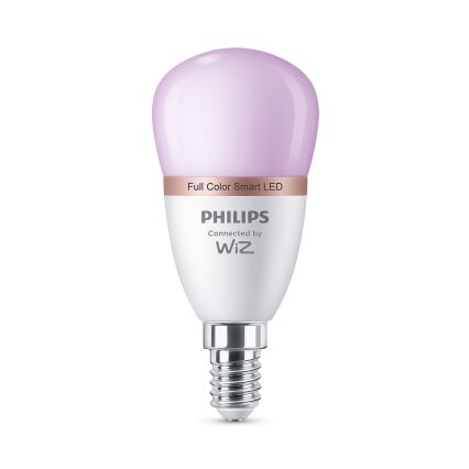 LED RGB prigušiva žarulja Philips SMART P45 E14/4,9W/230V 2200-6500K CRI 90