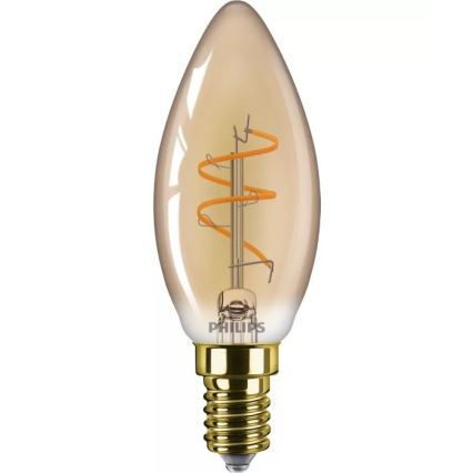 LED prigušivačka žarulja VINTAGE Philips B35 E14/3,1W/230V 2200K CRI 90