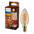 LED prigušivačka žarulja VINTAGE Philips E14/2,5W/230V 1800K