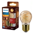 LED prigušivačka žarulja VINTAGE Philips P45 E27/2,7W/230V 1800K