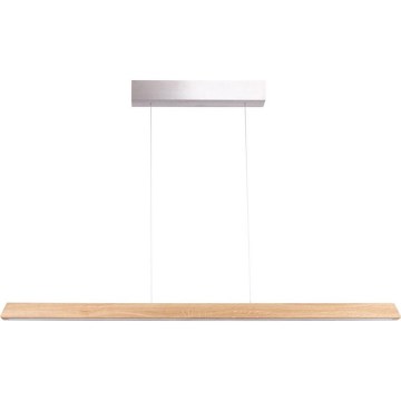 LED prigušivački luster na užetu DEROTT 3xLED/14W/230V hrast