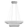 LED prigušivački luster na užetu LED/113W/230V 3000K bijela