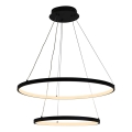 LED prigušivački luster na užetu LED/75W/230V 3000-6500K promjer 60 cm + daljinski upravljač