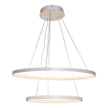 LED prigušivački luster na užetu LED/75W/230V 3000-6500K promjer 60 cm + daljinski upravljač