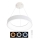LED prigušivački luster na užetu NEST LED/40W/230V 3000-6500K bijela + daljinski upravljač