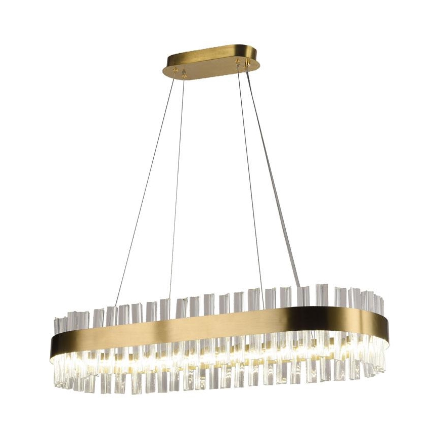 LED Prigušivi kristalni luster na sajli LED/45W/230V 3000-6500K + daljinski upravljač