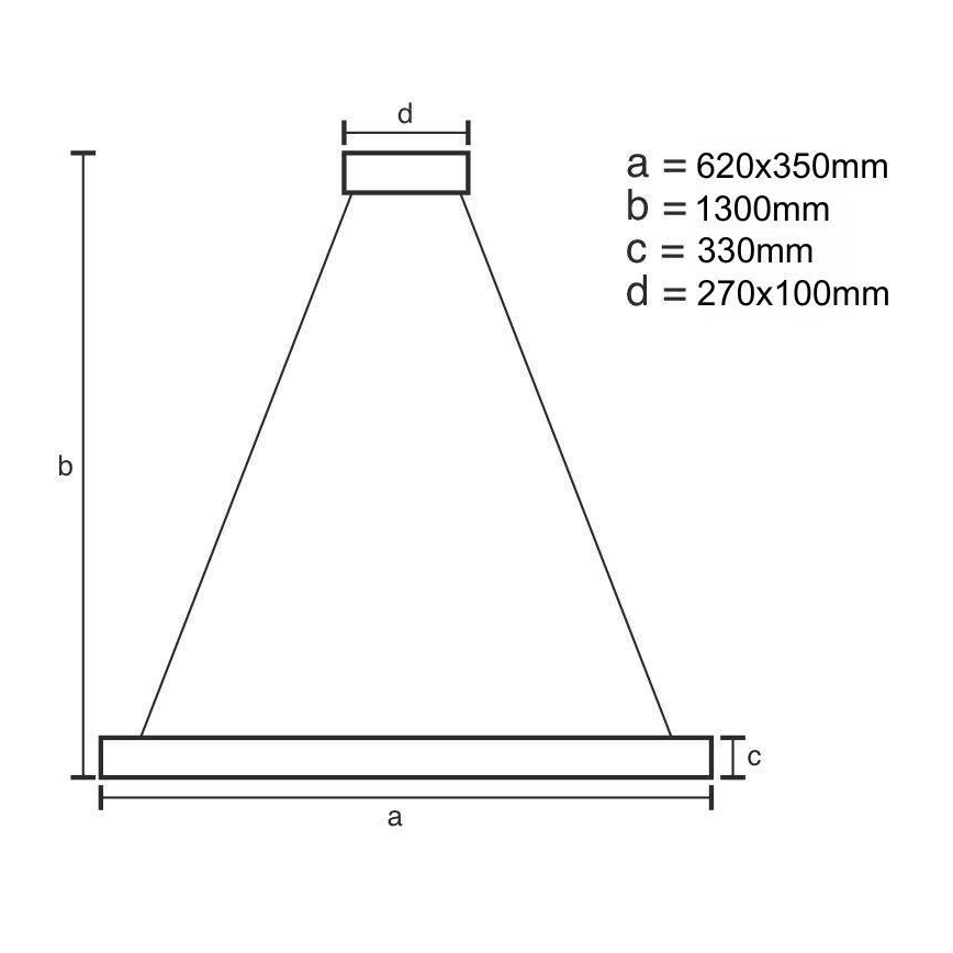 LED Prigušivi kristalni luster na sajli LED/70W/230V 3000-6500K + daljinski upravljač
