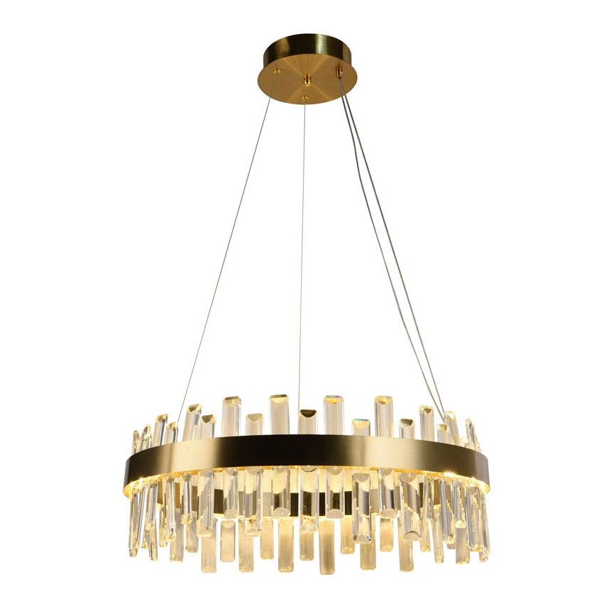 LED Prigušivi kristalni luster na sajli LED/80W/230V 3000-6500K + daljinski upravljač