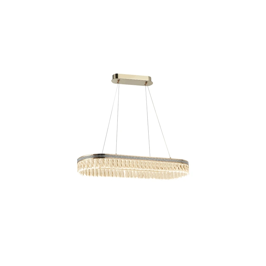 LED kristalni luster na sajli THALIA LED/50W/230V 3000-6000K s mogućnošću prigušivanja + daljinski upravljač