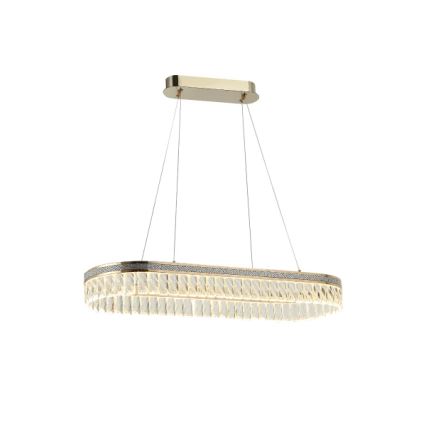 LED kristalni luster na sajli THALIA LED/50W/230V 3000-6000K s mogućnošću prigušivanja + daljinski upravljač
