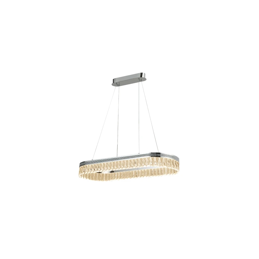 LED kristalni luster na sajli THALIA s mogućnošću prigušivanja LED/50W/230V 3000-6000K + daljinsko upravljanje