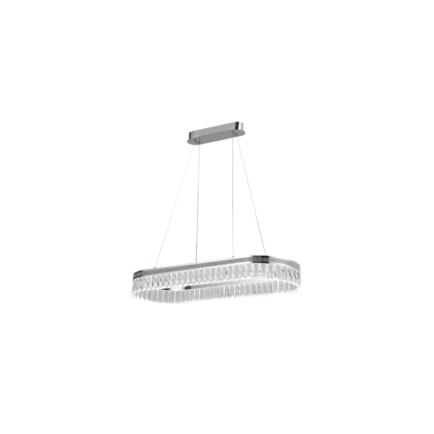 LED kristalni luster na sajli THALIA s mogućnošću prigušivanja LED/50W/230V 3000-6000K + daljinsko upravljanje