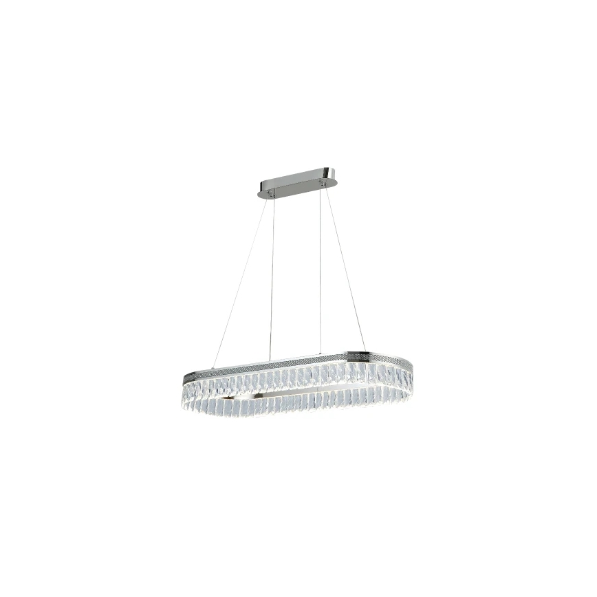 LED kristalni luster na sajli THALIA s mogućnošću prigušivanja LED/50W/230V 3000-6000K + daljinsko upravljanje