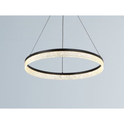 LED prigušivi luster na sajli ALIANZ LED/45W/230V 3000-6000K promjer 60 cm + daljinski upravljač