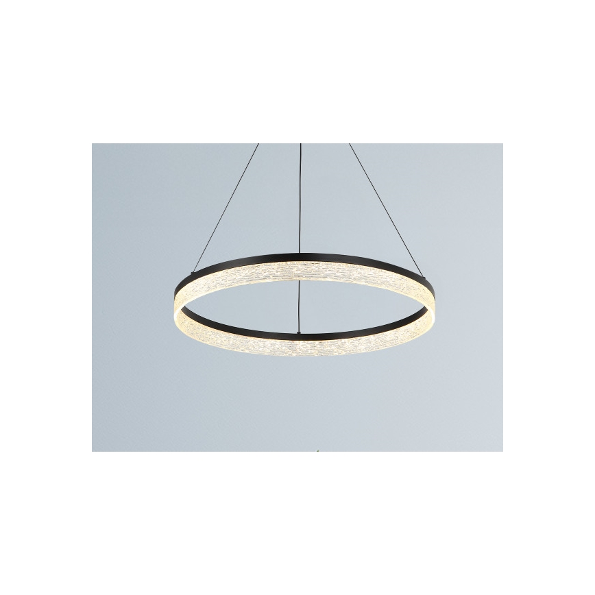 LED prigušivi luster na sajli ALIANZ LED/45W/230V 3000-6000K promjer 60 cm + daljinski upravljač