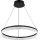 LED prigušivi luster na sajli ALIANZ LED/45W/230V 3000-6000K promjer 60 cm + daljinski upravljač