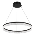 LED prigušivi luster na sajli ALIANZ LED/60W/230V 3000-6000K promjer 80 cm + daljinski upravljač