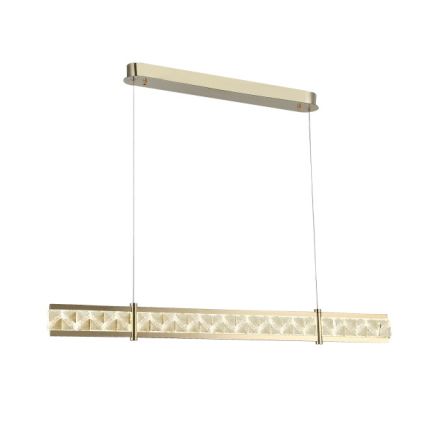 LED prigušivi kristalni luster na sajli ENRIQUE LED/20W//230V 3000-6000K + s daljinskim upravljačem