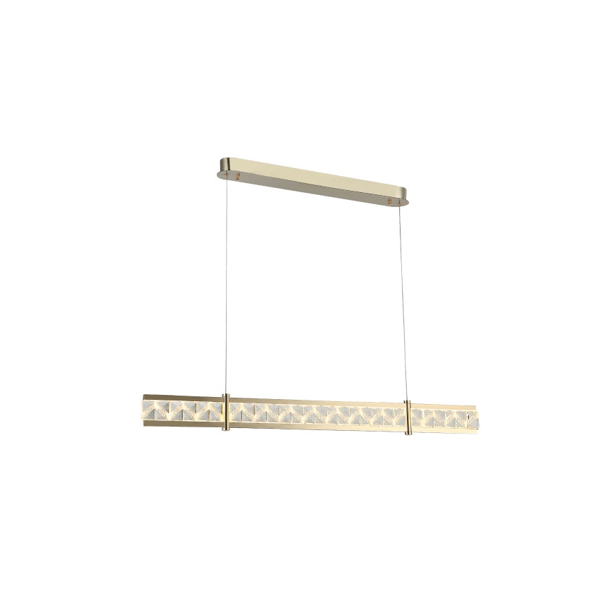 LED prigušivi kristalni luster na sajli ENRIQUE LED/20W//230V 3000-6000K + s daljinskim upravljačem