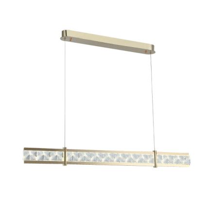 LED prigušivi kristalni luster na sajli ENRIQUE LED/20W//230V 3000-6000K + s daljinskim upravljačem