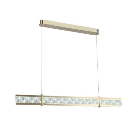 LED prigušivi kristalni luster na sajli ENRIQUE LED/20W//230V 3000-6000K + s daljinskim upravljačem