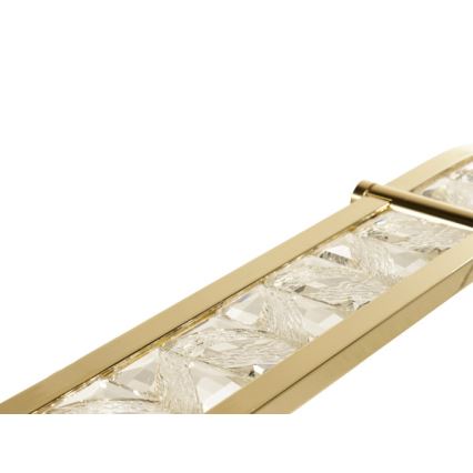 LED prigušivi kristalni luster na sajli ENRIQUE LED/20W//230V 3000-6000K + s daljinskim upravljačem