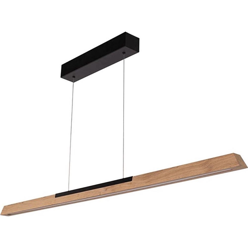 LED Prigušivi luster na sajli JONAS LED/16,5W/230V hrast