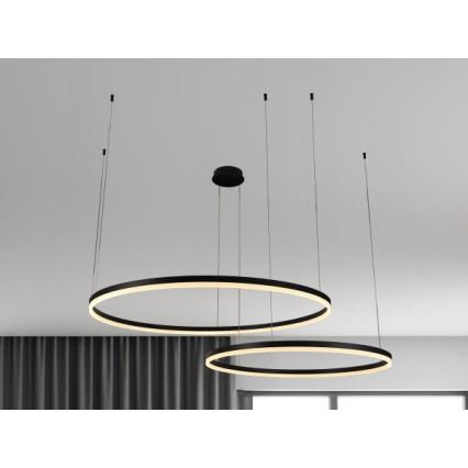 LED Prigušivi luster na sajli LED/100W/230V 3000-6500K + daljinski upravljač