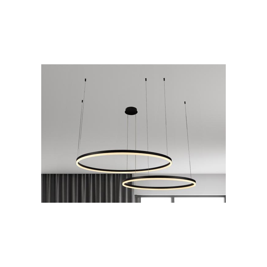 LED Prigušivi luster na sajli LED/100W/230V 3000-6500K + daljinski upravljač