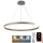 LED Prigušivi luster na sajli LED/100W/230V 3000-6500K pr. 80 cm + daljinski upravljač