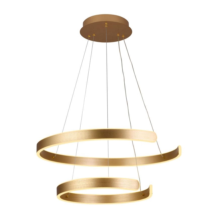 LED Prigušivi luster na sajli LED/120W/230V 3000-6500K + daljinski upravljač