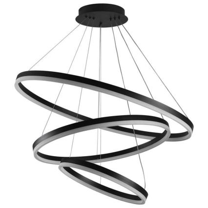 LED Prigušivi luster na sajli LED/125W/230V 3000-6500K pr. 80 cm + daljinski upravljač