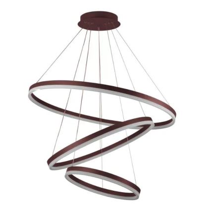 LED Prigušivi luster na sajli LED/125W/230V 3000-6500K pr. 80 cm + daljinski upravljač