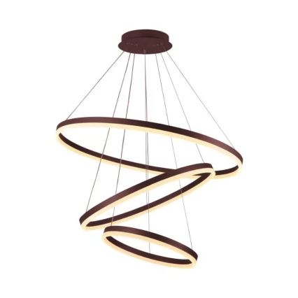LED Prigušivi luster na sajli LED/125W/230V 3000-6500K pr. 80 cm + daljinski upravljač