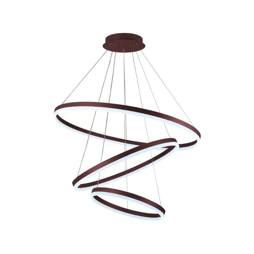 LED Prigušivi luster na sajli LED/125W/230V 3000-6500K pr. 80 cm + daljinski upravljač