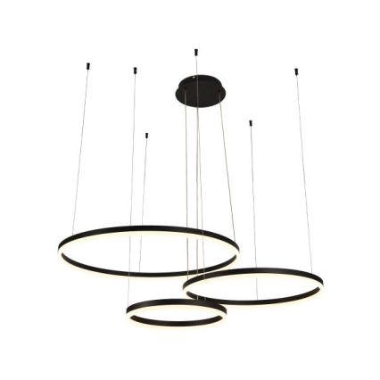 LED Prigušivi luster na sajli LED/125W/230V 3000-6500K + daljinski upravljač