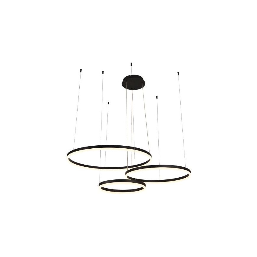 LED Prigušivi luster na sajli LED/125W/230V 3000-6500K + daljinski upravljač