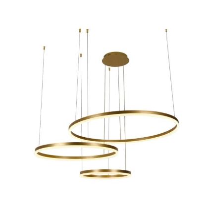 LED Prigušivi luster na sajli LED/125W/230V 3000-6500K + daljinski upravljač