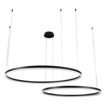 LED Prigušivi luster na sajli LED/128W/230V 3000-6500K + daljinski upravljač