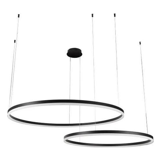 LED Prigušivi luster na sajli LED/128W/230V 3000-6500K + daljinski upravljač