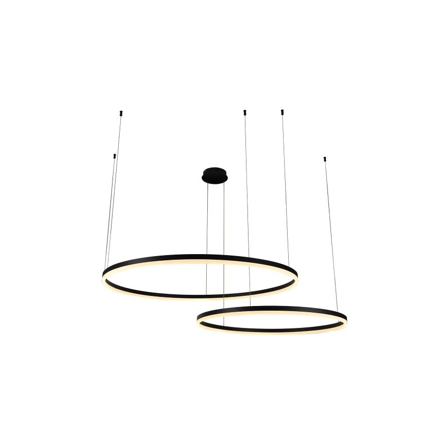 LED Prigušivi luster na sajli LED/128W/230V 3000-6500K + daljinski upravljač
