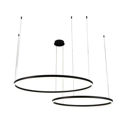 LED Prigušivi luster na sajli LED/128W/230V 3000-6500K + daljinski upravljač
