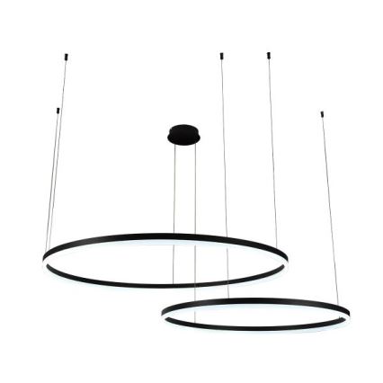 LED Prigušivi luster na sajli LED/128W/230V 3000-6500K + daljinski upravljač