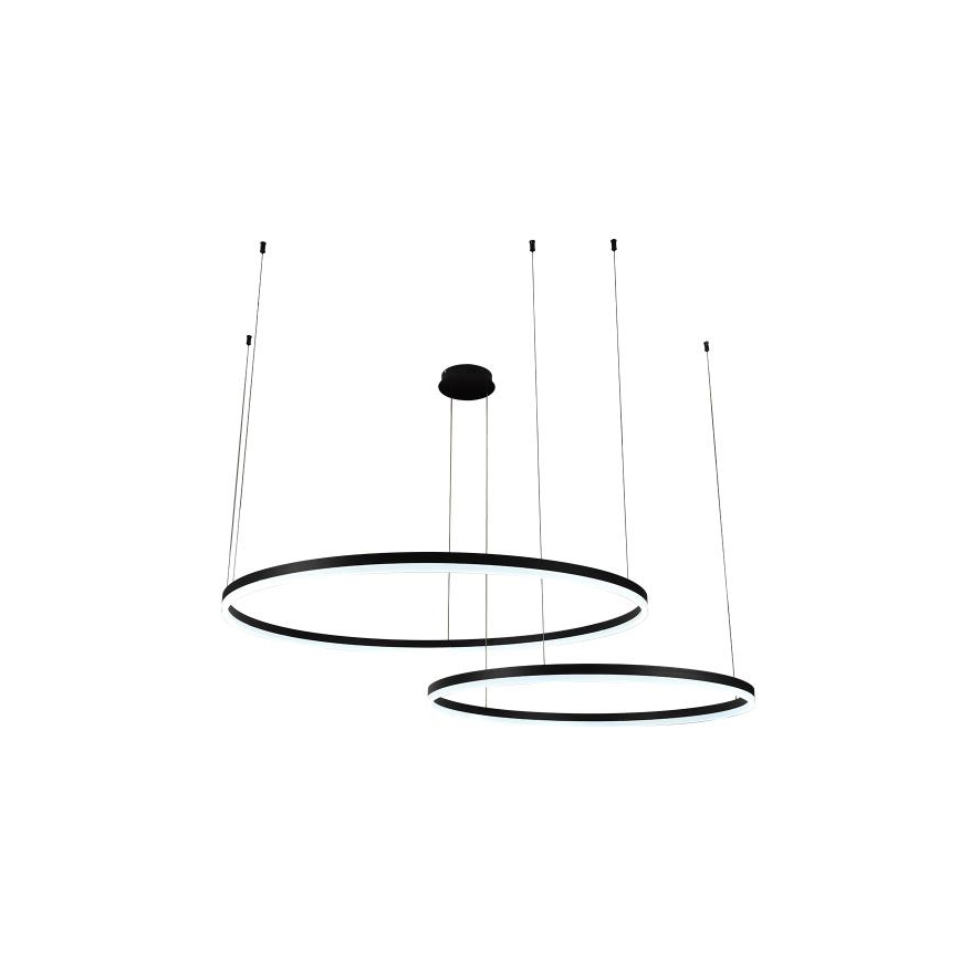 LED Prigušivi luster na sajli LED/128W/230V 3000-6500K + daljinski upravljač