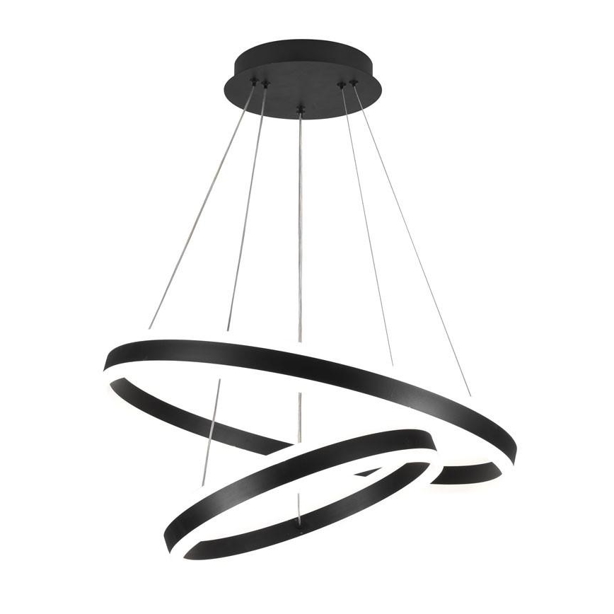 LED Prigušivi luster na sajli LED/135W/230V 3000-6500K + daljinski upravljač