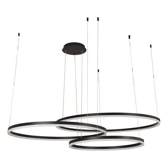 LED Prigušivi luster na sajli LED/170W/230V 3000-6500K + daljinski upravljač